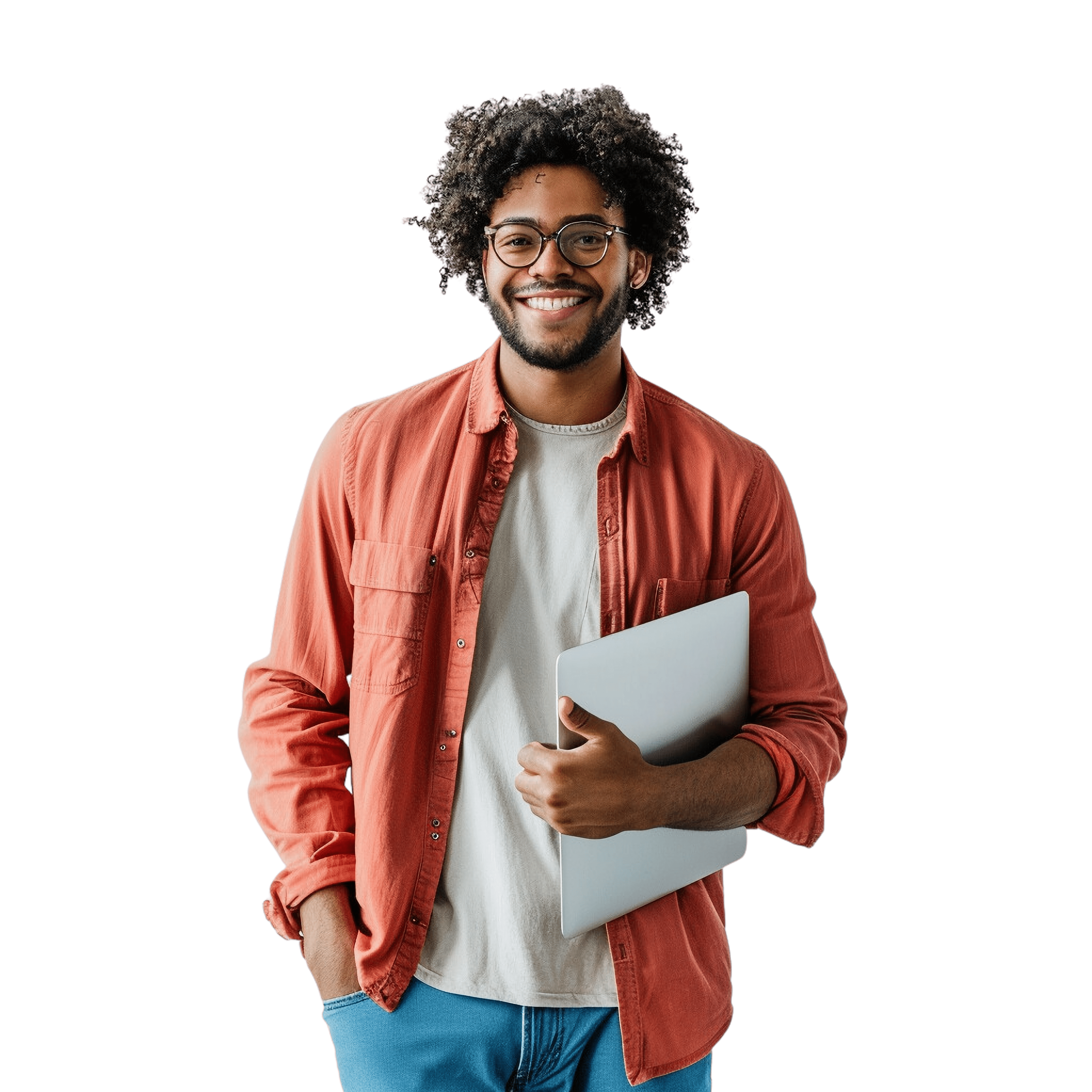 IT Infrastructure and Security Solutions Illustration